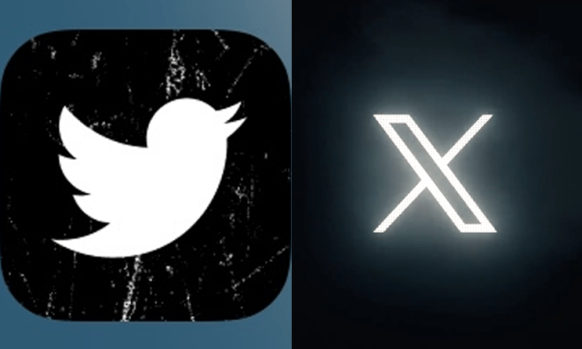 Twitter switched famous bird logo to "X"