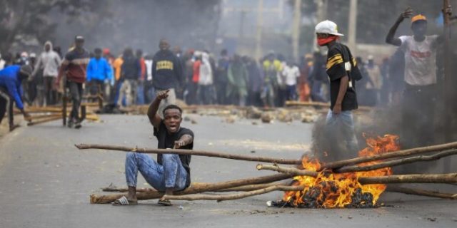 6 killed as Kenyans protest HIGH COSTS OF LIVING