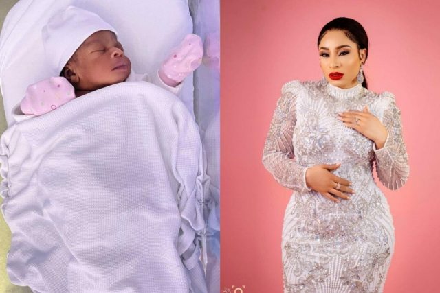 Actress Olaitan Sugar welcomes her first child Olaitan Sugar