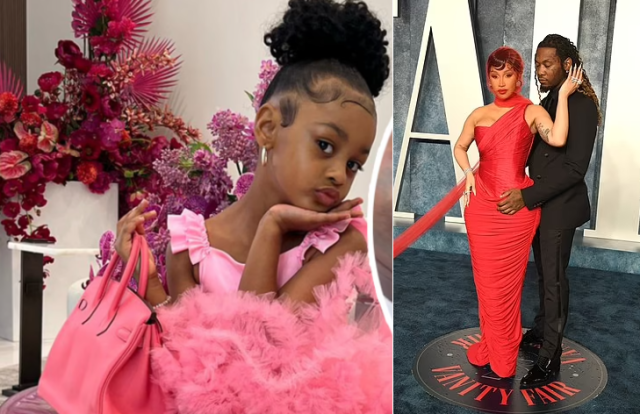 Cardi B & husband give daughter a $20K Birkin bag for her fifth birthday Cardi B
