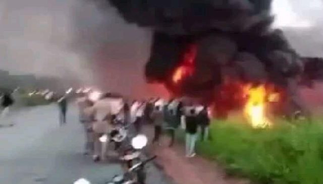 Pregnant woman, 3 kids die in tanker explosion