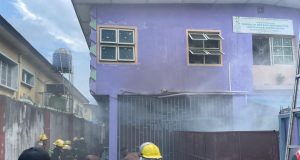 Fire RAZES Lagos orphanage home orphanage