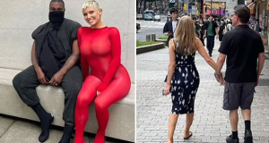 Kanye West finally meets his new wife’s parents Kanye West