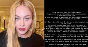 Madonna BREAKS silence after hospital scare Madonna