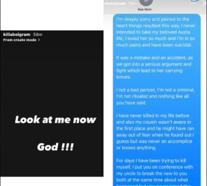 Man takes to IG to confess to killing his girlfriend66