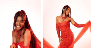 She’s pretty! Mercy Aigbe’s daughter, Michelle stuns in RED