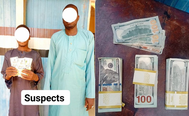NSCDC arrests two suspects with fake $30,900 Fake dollars