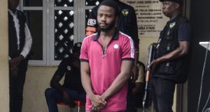 One of the suspects that attacked Apostle Suleman’s convoy arrested Apostle Suleman