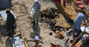 At least 44 killed in suicide attack at Pakistan rally At least 44 killed in suicide attack at Pakistan rally