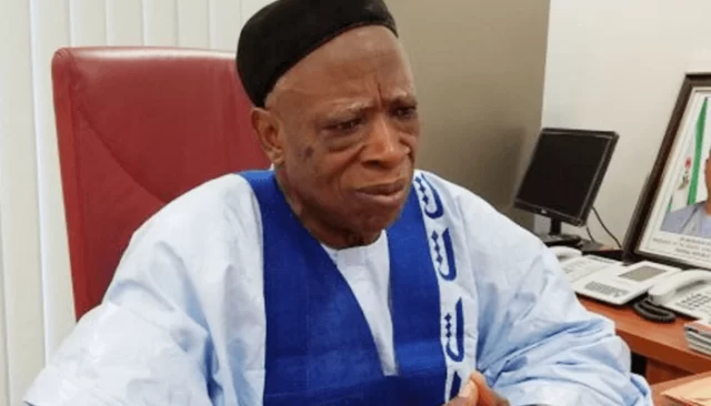 Police officers block EFCC agents from raiding Abdullahi Adamu’s residence Adamu residence