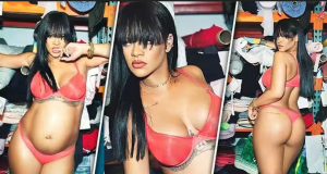 Pregnant Rihanna promotes new Savage X Fenty collection Rihanna