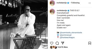 RMD SURRENDERS to God on his 62nd birthday RMD