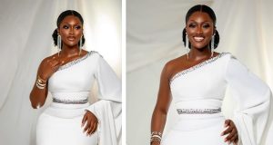 She’s pretty! Linda Osifo stuns in WHITE Linda Osifo