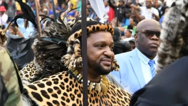 South Africa's Zulu King