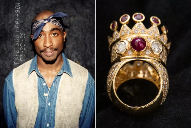 Tupac’s $1m ring breaks US auction record