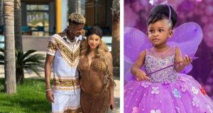 Yetunde Barnabas and husband celebrate daughter at ONE Yetunde Barnabas