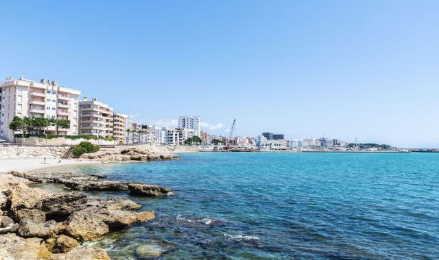 Spanish beach
