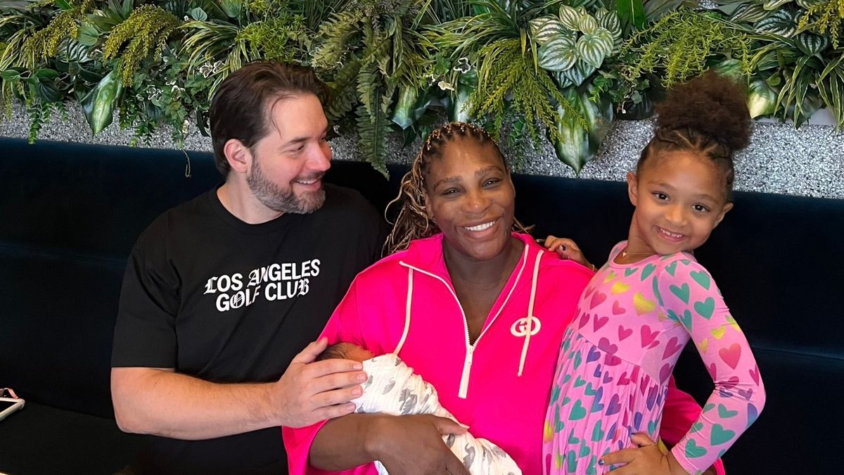 Serena Williams WELCOMES second child 