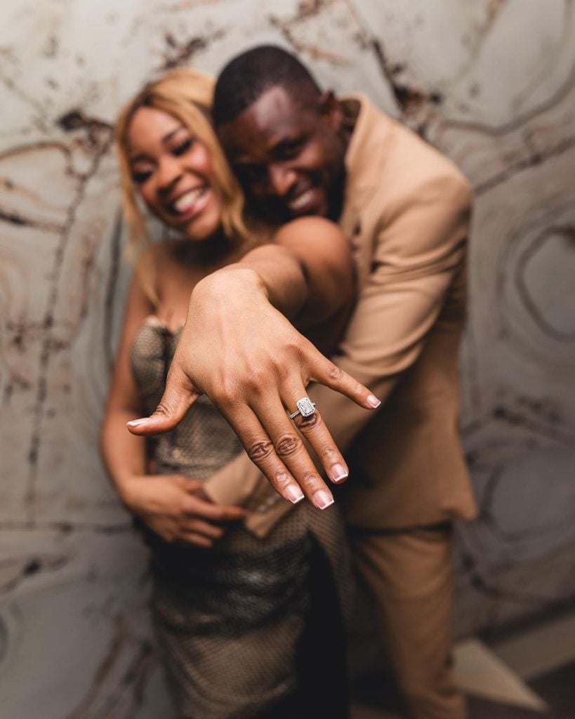 Super Eagles star, Frank Onyeka is engaged
