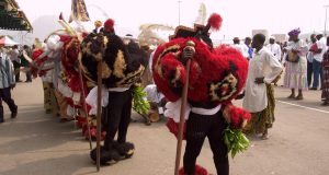 Maquerader KILLS man in Rivers