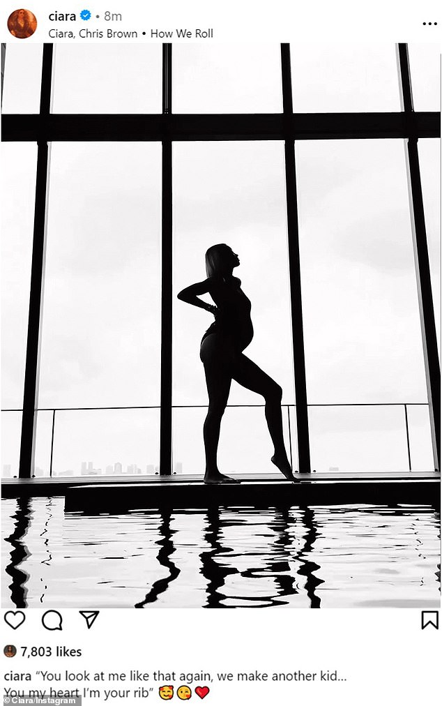 Singer Ciara expecting her FOURTH child 
