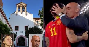 Spanish FA chief’ mother locks herself inside a church and goes on HUNGER STRIKE Spanish FA chief' mother locks herself inside a church and goes on HUNGER STRIKE