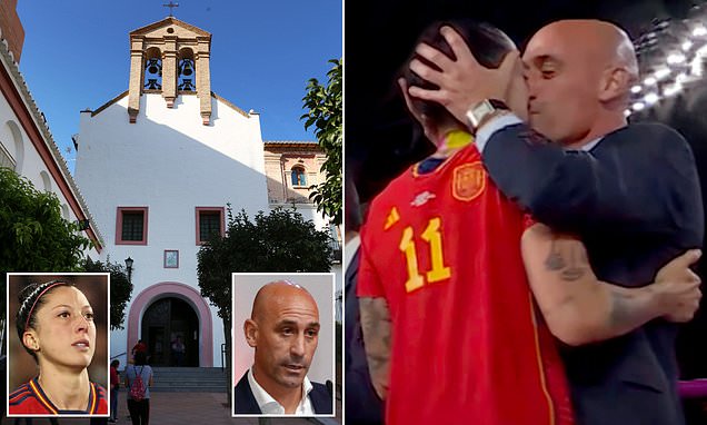 Spanish FA chief' mother locks herself inside a church and goes on HUNGER STRIKE