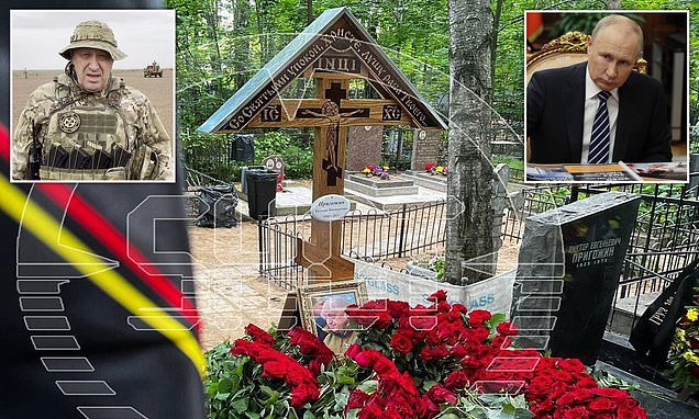 Wagner chief, Yevgeny Prigozhin buried in cemetery next to his father