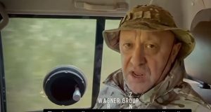 Yevgeny Prigozhin is seen in new footage ‘dismissing reports of his elimination’ Yevgeny Prigozhin is seen in new footage 'dismissing reports of his elimination'