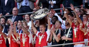 Arsenal beats Man City to win Community Shield Arsenal beats Man City to win Community Shield