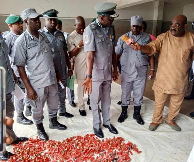 Customs intercepts 1,245 rounds of live ammunition