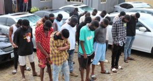 12 Yahoo boys arrested for burying newborn baby alive in Rivers 12 Yahoo boys arrested for burying newborn baby alive in Rivers