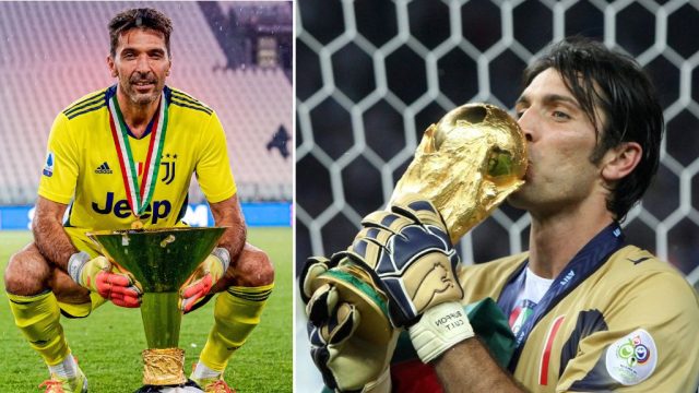 Italian goalkeeper Gianluigi Buffon retires from football at 45