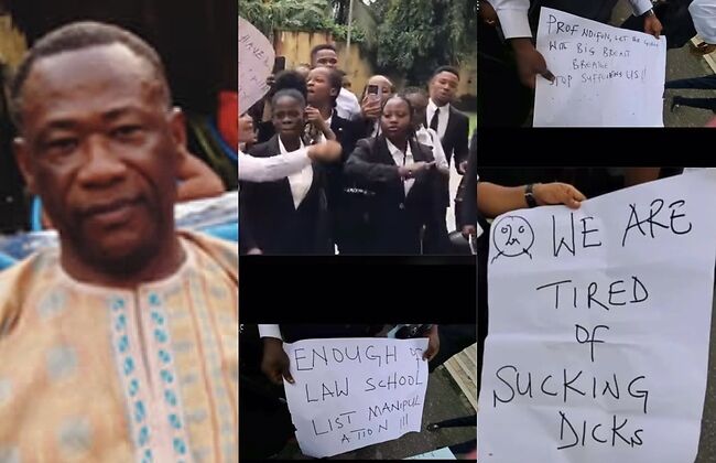 UNICAL dean accused of harassing female law students BREAKS silence