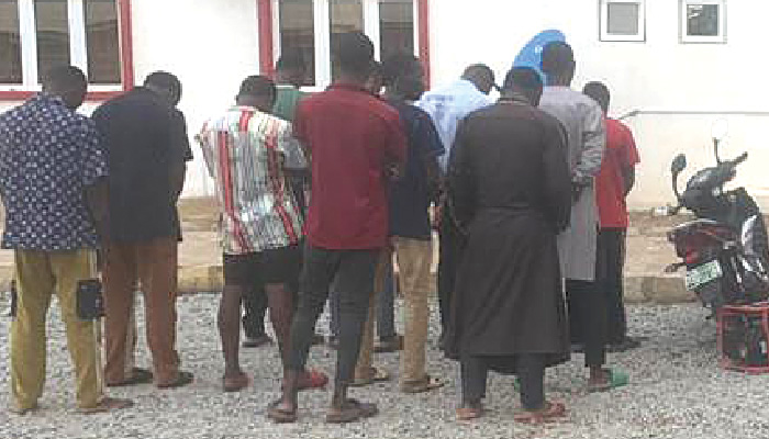 23 suspected Yahoo boys caught in Sokoto