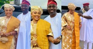 Mercy Aigbe & husband step out Mercy Aigbe & husband STEP out in STYLE