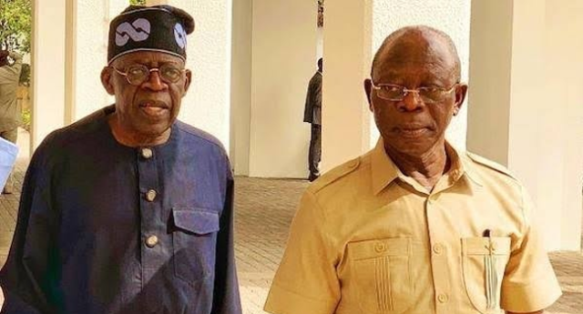 Tinubu inherited terrible economic crisis- Oshiomhole