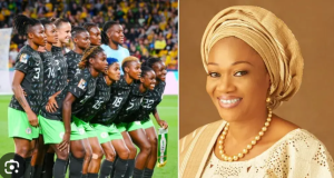 Remi Tinubu receives Super Falcons at Aso Rock Villa Remi Tinubu receives Super Falcons at Aso Rock Villa
