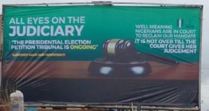 Advertising council orders nationwide destruction of billboards bearing “All eyes on the judiciary” Advertising council orders nationwide destruction of billboards bearing “All eyes on the judiciary”