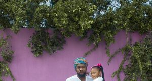 Adorable photos of Patoranking & his daughters