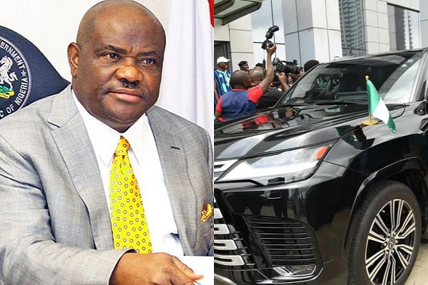 Wike responds to allegations of using 'N300m SUV' on first day at work 1 Wike responds to allegations of using 'N300m SUV' on first day at work