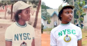 Corps member recreates photo of herself and mom in NYSC uniform Corps member recreates photo of herself and mom in NYSC uniform