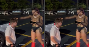 Video: People now pay half n3ked girls to get their LITTLE MAN spanked in public People now pay half n3ked girls to get their LITTLE MAN spanked in public