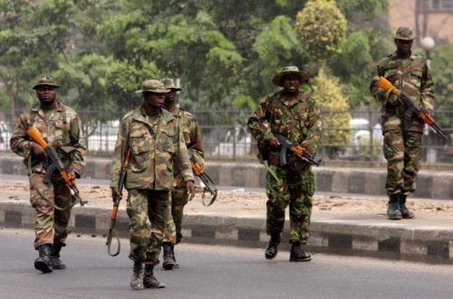 Man dies as soldiers, residents clash in Lagos