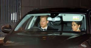 What crisis? Meghan Markle and Prince Harry step out What crisis? Meghan Markle and Prince Harry step out