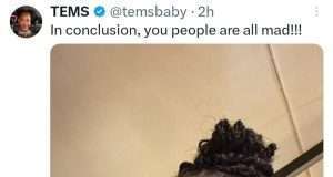 Singer Tems Breaks silence on pregnancy rumour Singer Tems Breaks silence on pregnancy rumour