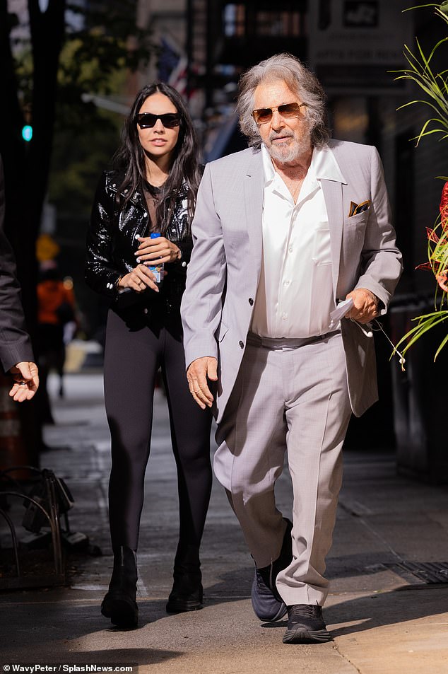 Al Pacino, 83, and Noor Alfallah, 29, split 3 months after welcoming baby