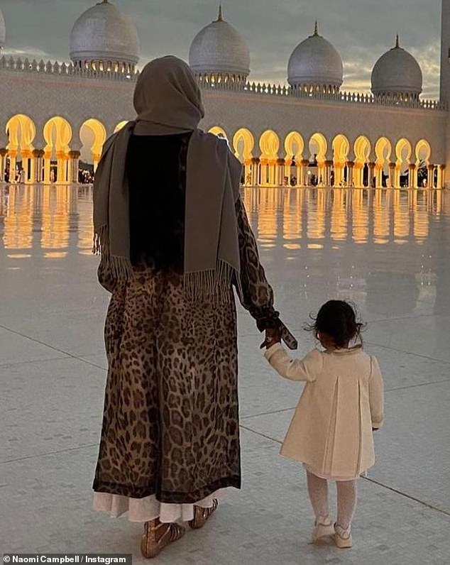 Naomi Campbell reveals her two-year-old daughter has ALREADY picked up her diva attitude 2 Naomi Campbell reveals her two-year-old daughter has ALREADY picked up her diva attitude