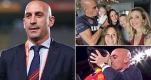 Spanish kiss-gate FA chief insists kissing Jenni Hermoso ‘was EXACTLY the same as daughters’ Spanish kiss-gate FA chief insists kissing Jenni Hermoso 'was EXACTLY the same as daughters'