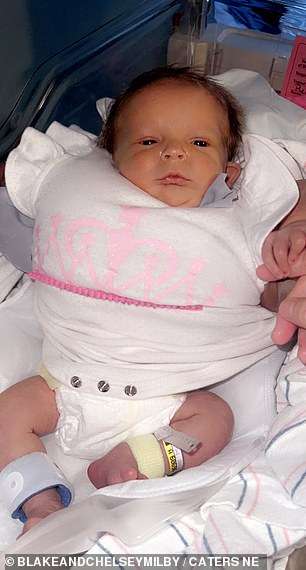 Newborn baby dubbed 'MINI HULK' 
